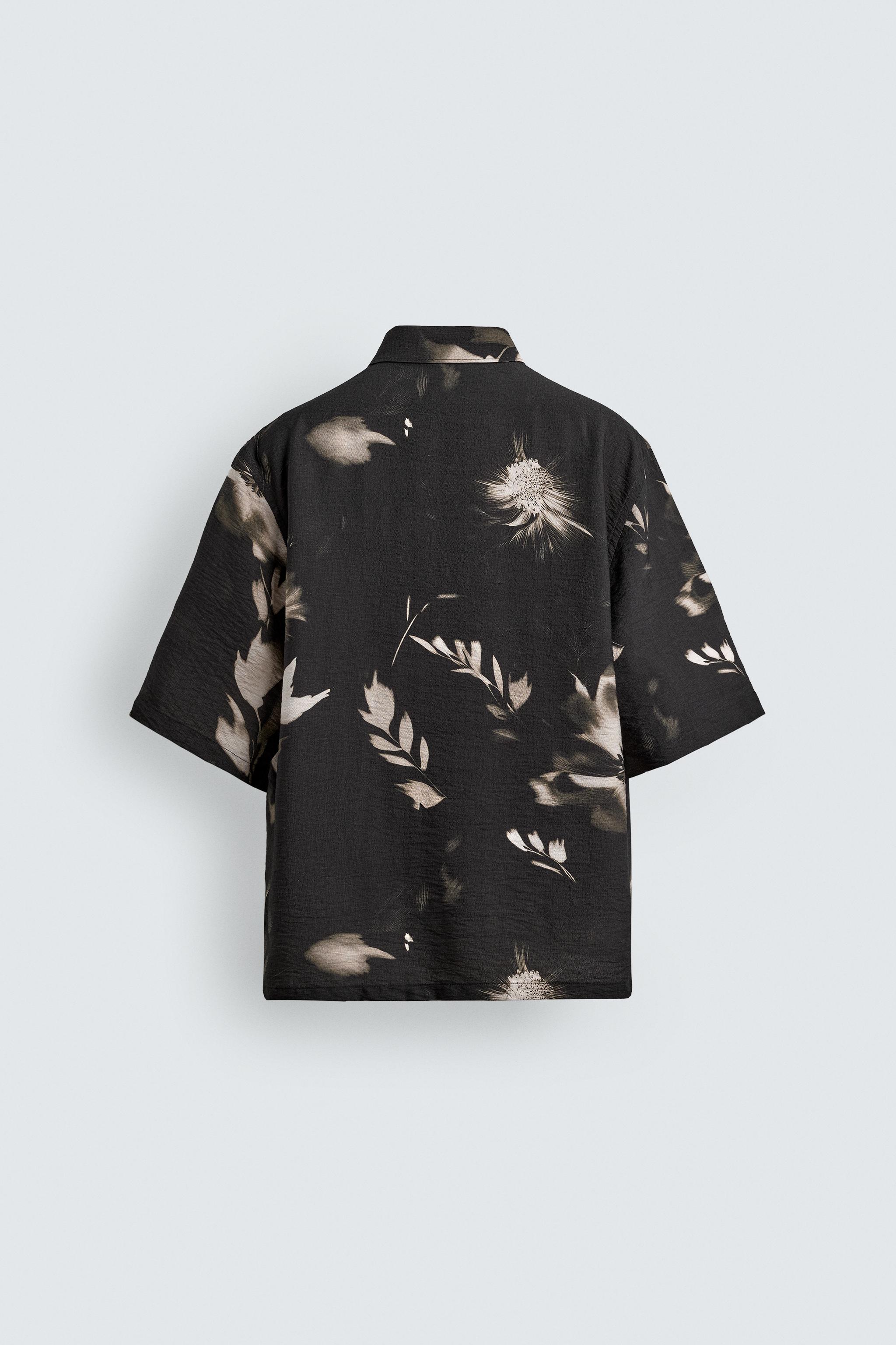 CHEMISE FLUIDE À IMPRIMÉ FLEURI